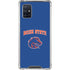 Boise State University Collegiate Text Galaxy A71 5G Clear Case