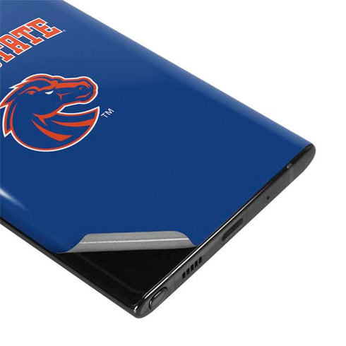 Boise State University Collegiate Text Galaxy Note 10 Plus Skin