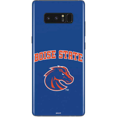 Boise State University Collegiate Text Galaxy Note 8 Skin