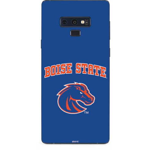 Boise State University Collegiate Text Galaxy Note 9 Skin