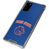 Boise State University Collegiate Text Galaxy Note20 5G Clear Case