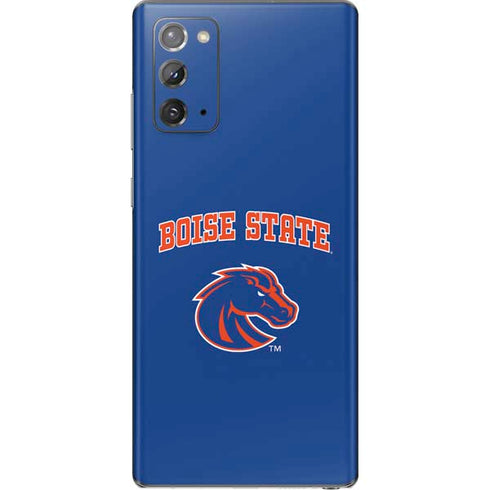 Boise State University Collegiate Text Galaxy Note20 5G Skin