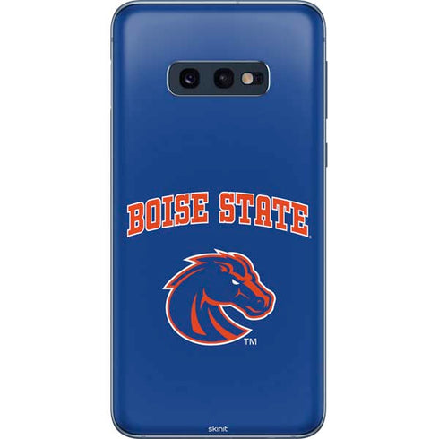 Boise State University Collegiate Text Galaxy S10e Skin