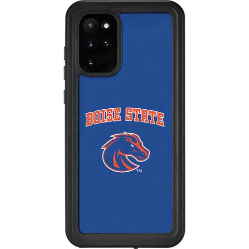 Boise State University Collegiate Text Galaxy S20 Plus Waterproof Case