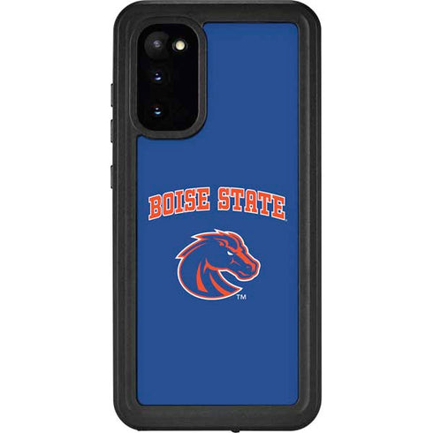 Boise State University Collegiate Text Galaxy S20 Waterproof Case