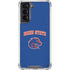 Boise State University Collegiate Text Galaxy S21 5G Clear Case