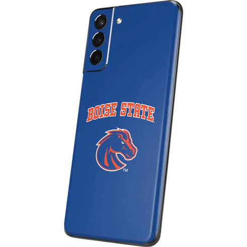 Boise State University Collegiate Text Galaxy S21 Plus 5G Skin
