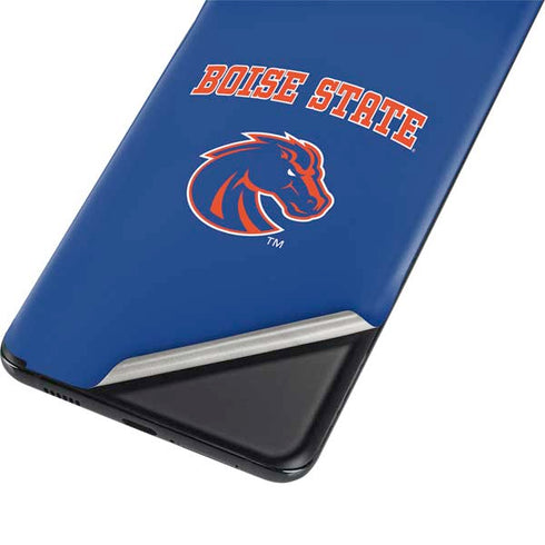 Boise State University Collegiate Text Galaxy S21 Plus 5G Skin