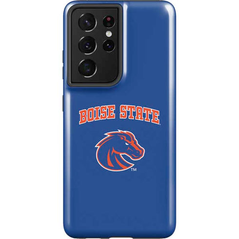 Boise State University Collegiate Text Galaxy S21 Ultra 5G Pro Case