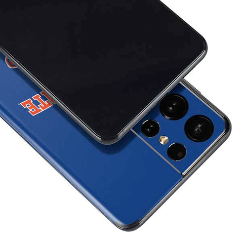 Boise State University Collegiate Text Galaxy S21 Ultra 5G Skin