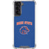 Boise State University Collegiate Text Galaxy S22 Clear Case