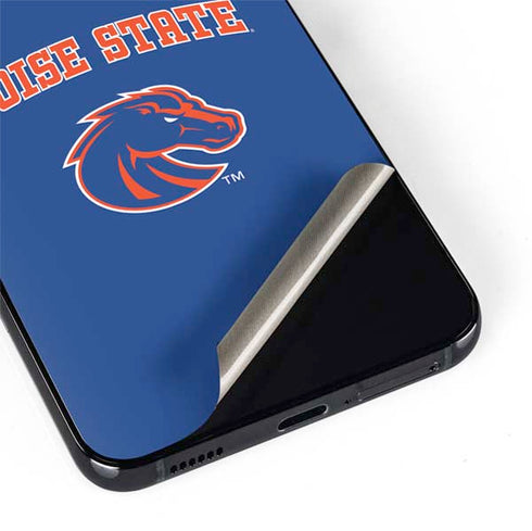 Boise State University Collegiate Text Galaxy S22 Plus Skin