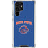 Boise State University Collegiate Text Galaxy S22 Ultra Clear Case