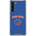 Boise State University Collegiate Text Galaxy S23 Plus Clear Case