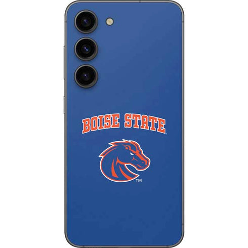 Boise State University Collegiate Text Galaxy S23 Skin