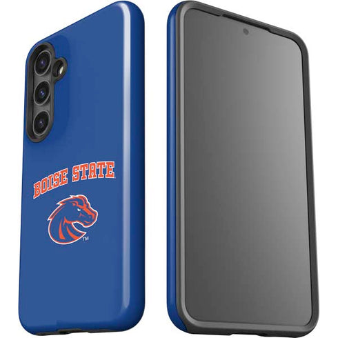 Boise State University Collegiate Text Galaxy S24 Impact Case