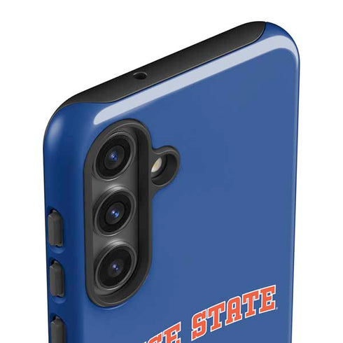 Boise State University Collegiate Text Galaxy S24 Plus Impact Case