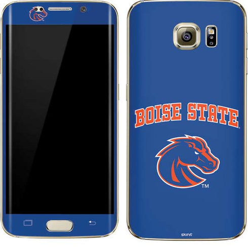 Boise State University Collegiate Text Galaxy S7 Edge Skin