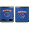 Boise State University Collegiate Text Galaxy Z Flip Skin
