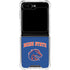 Boise State University Collegiate Text Galaxy Z Flip5 5G Clear Case