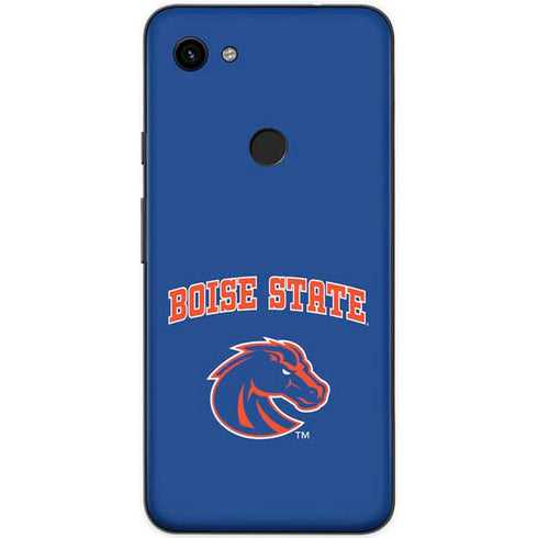 Boise State University Collegiate Text Google Pixel 3a Skin