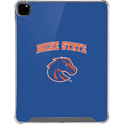 Boise State University Collegiate Text iPad Pro 12.9in (2020) Clear Case