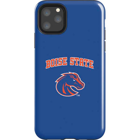Boise State University Collegiate Text iPhone 11 Pro Max Impact Case