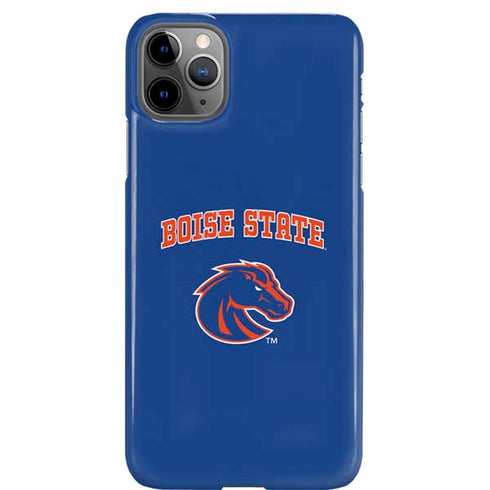 Boise State University Collegiate Text iPhone 11 Pro Max Lite Case