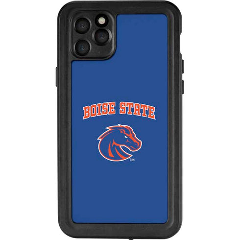 Boise State University Collegiate Text iPhone 11 Pro Max Waterproof Case