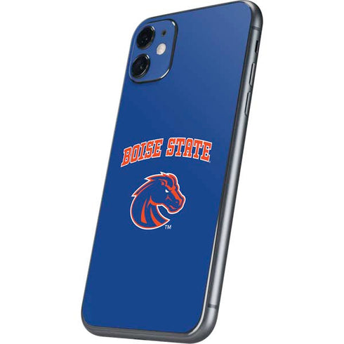 Boise State University Collegiate Text iPhone 11 Skin