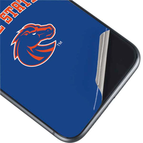 Boise State University Collegiate Text iPhone 11 Skin