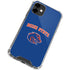 Boise State University Collegiate Text iPhone 12 Clear Case