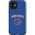 Boise State University Collegiate Text iPhone 12 Impact Case