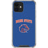 Boise State University Collegiate Text iPhone 12 Mini Clear Case