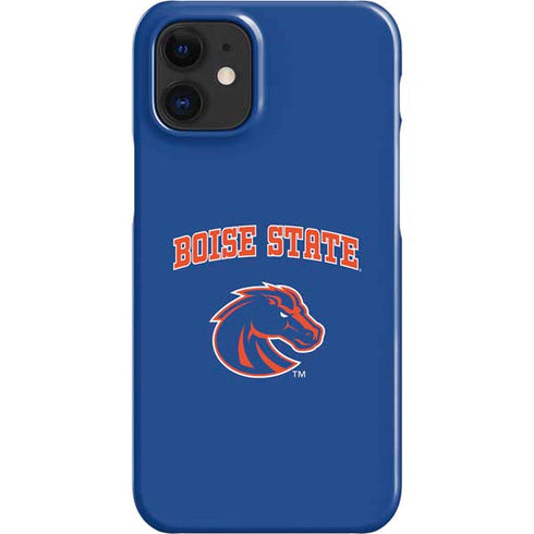Boise State University Collegiate Text iPhone 12 Mini Lite Case