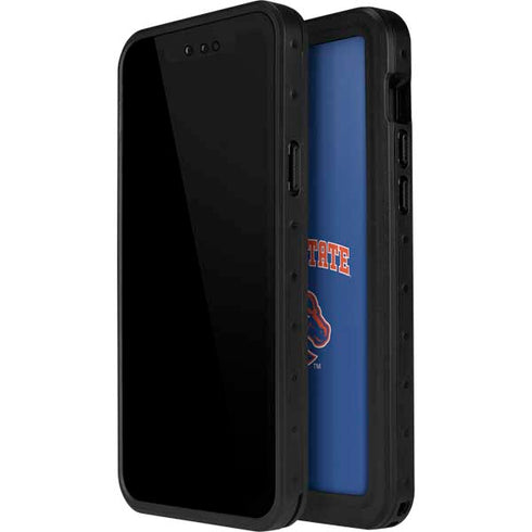 Boise State University Collegiate Text iPhone 12 Mini Waterproof Case