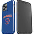 Boise State University Collegiate Text iPhone 12 Pro Impact Case