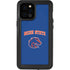 Boise State University Collegiate Text iPhone 12 Pro Max Waterproof Case
