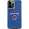 Boise State University Collegiate Text iPhone 13 Pro Max Clear Case