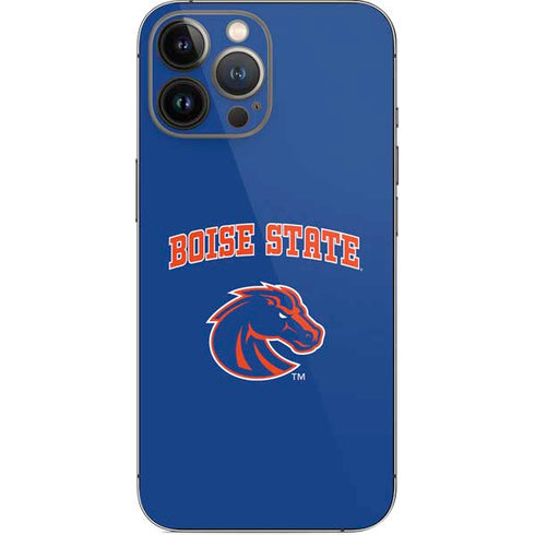 Boise State University Collegiate Text iPhone 13 Pro Max Skin