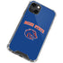 Boise State University Collegiate Text iPhone 14 Plus Clear Case