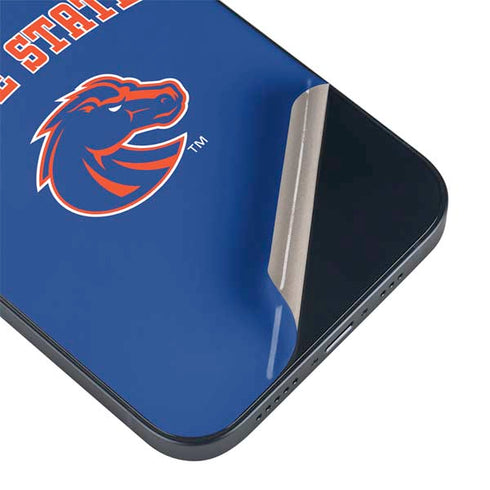 Boise State University Collegiate Text iPhone 14 Plus Skin