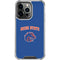 Boise State University Collegiate Text iPhone 15 Pro Clear Case