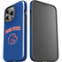 Boise State University Collegiate Text iPhone 14 Pro Impact Case