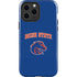 Boise State University Collegiate Text iPhone 15 Pro Max Impact Case