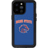 Boise State University Collegiate Text iPhone 14 Pro Max Waterproof Case