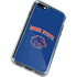 Boise State University Collegiate Text iPhone SE (2nd & 3rd Gen) Clear Case