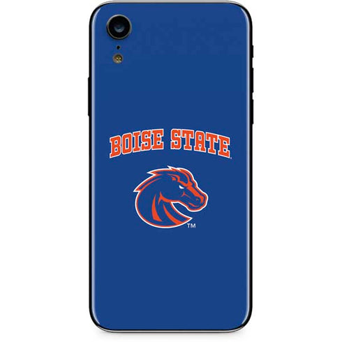 Boise State University Collegiate Text iPhone XR Skin