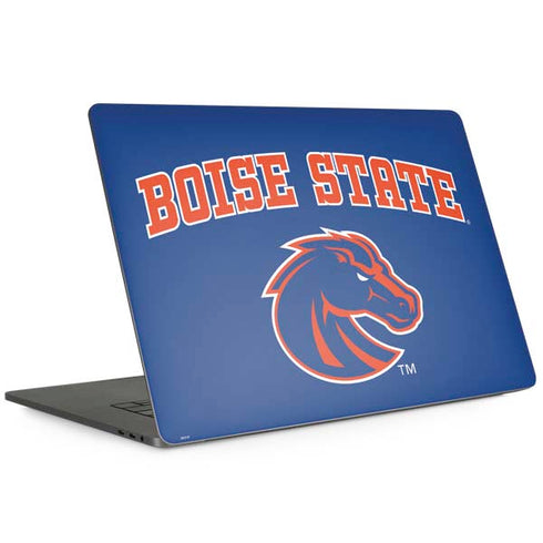 Boise State University Collegiate Text Apple MacBook Pro 15-inch Skin