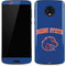 Boise State University Collegiate Text Moto G6 Skin